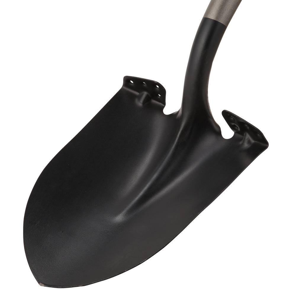 Razor-Back 48 in. Wood Handle Round Point Shovel 2593600