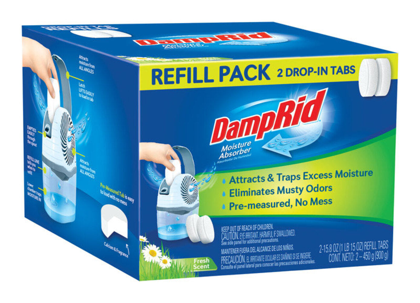 DAMPRID REFILL TAB 2PK