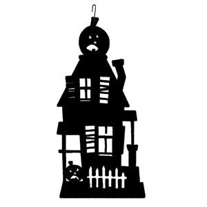 Village Wrought Iron HOS 234 Haunted House   Decor...