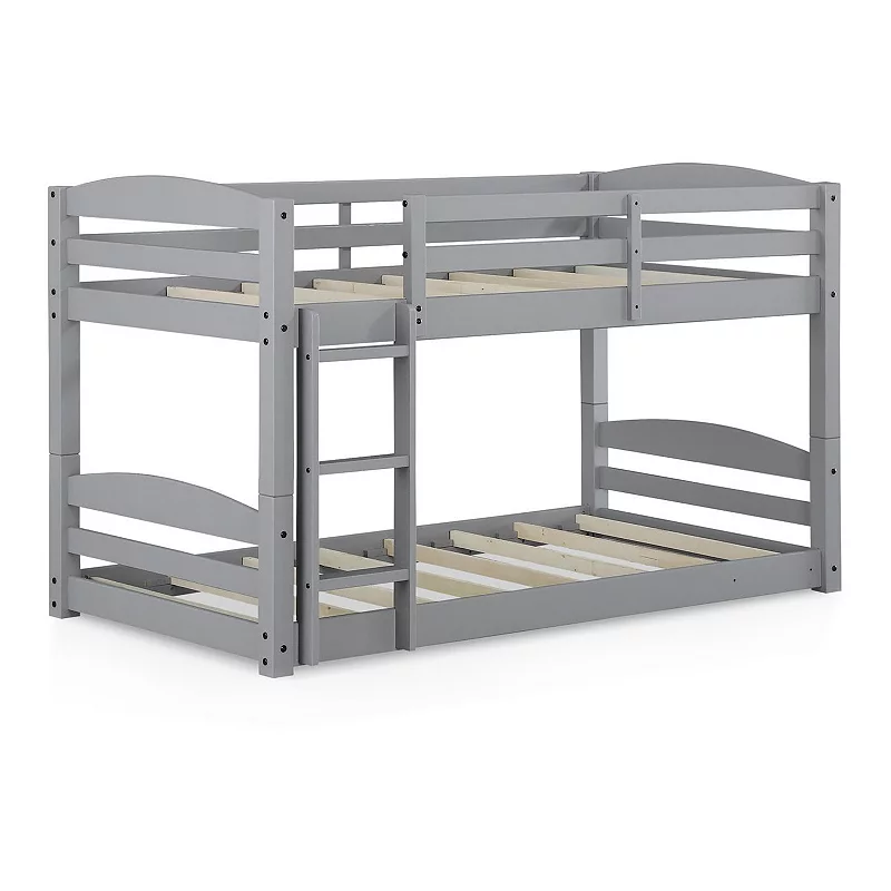 Dorel Living Sierra Twin Floor Bunk Bed