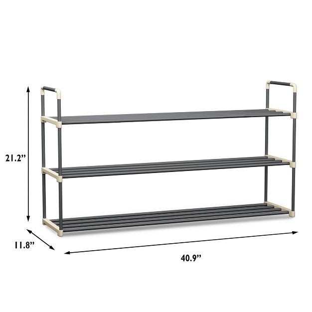 Hastings Home 3 tier 18 Pair Shoe Storage Rack