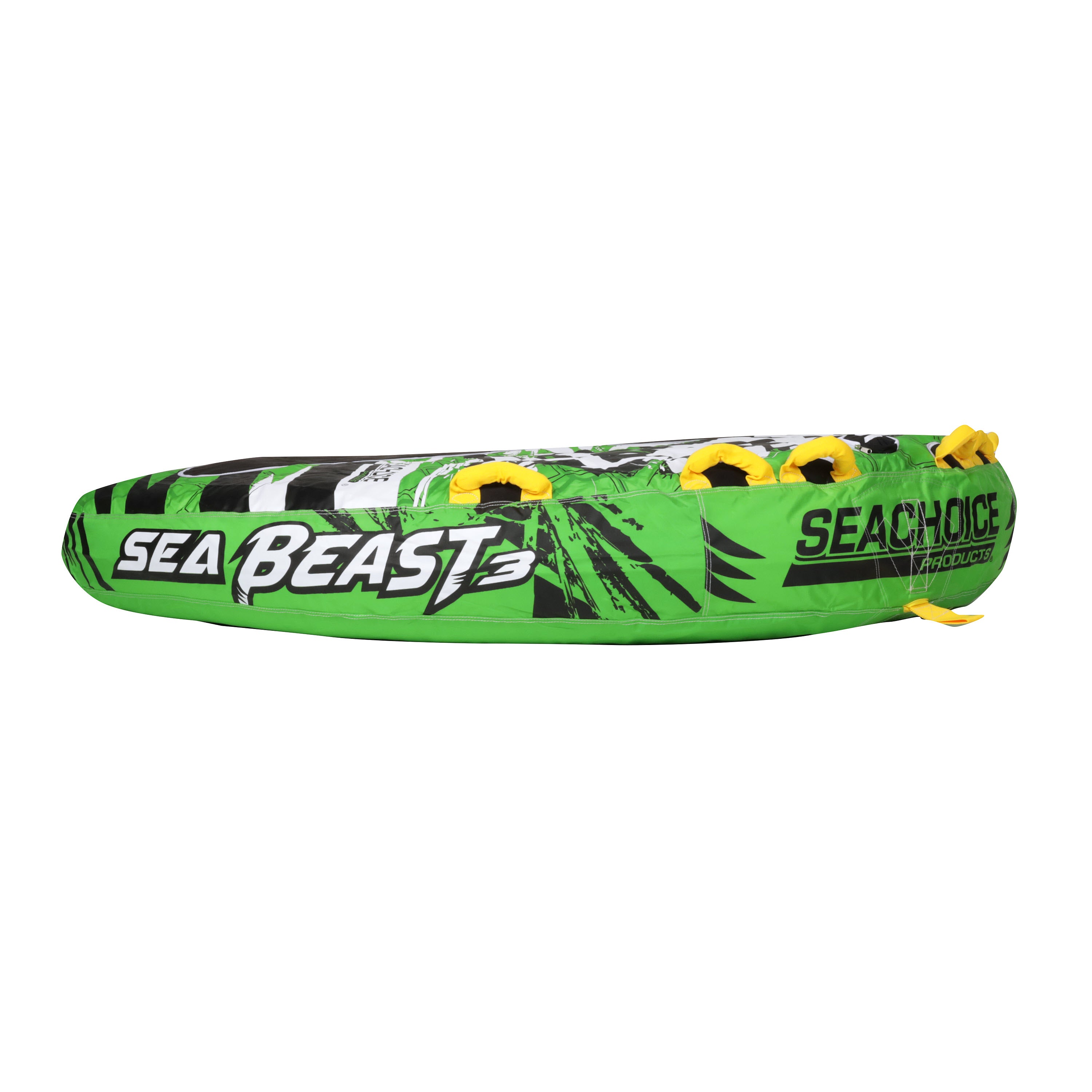 Seachoice 86931 Sea Beast Deck Tube， Reinforced Towing System， for 1 to 3 Riders Up to 510 Pounds， 75x62 inches