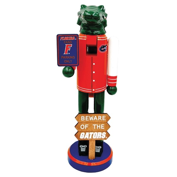 12 Florida Beware of the Gators Nutcracker