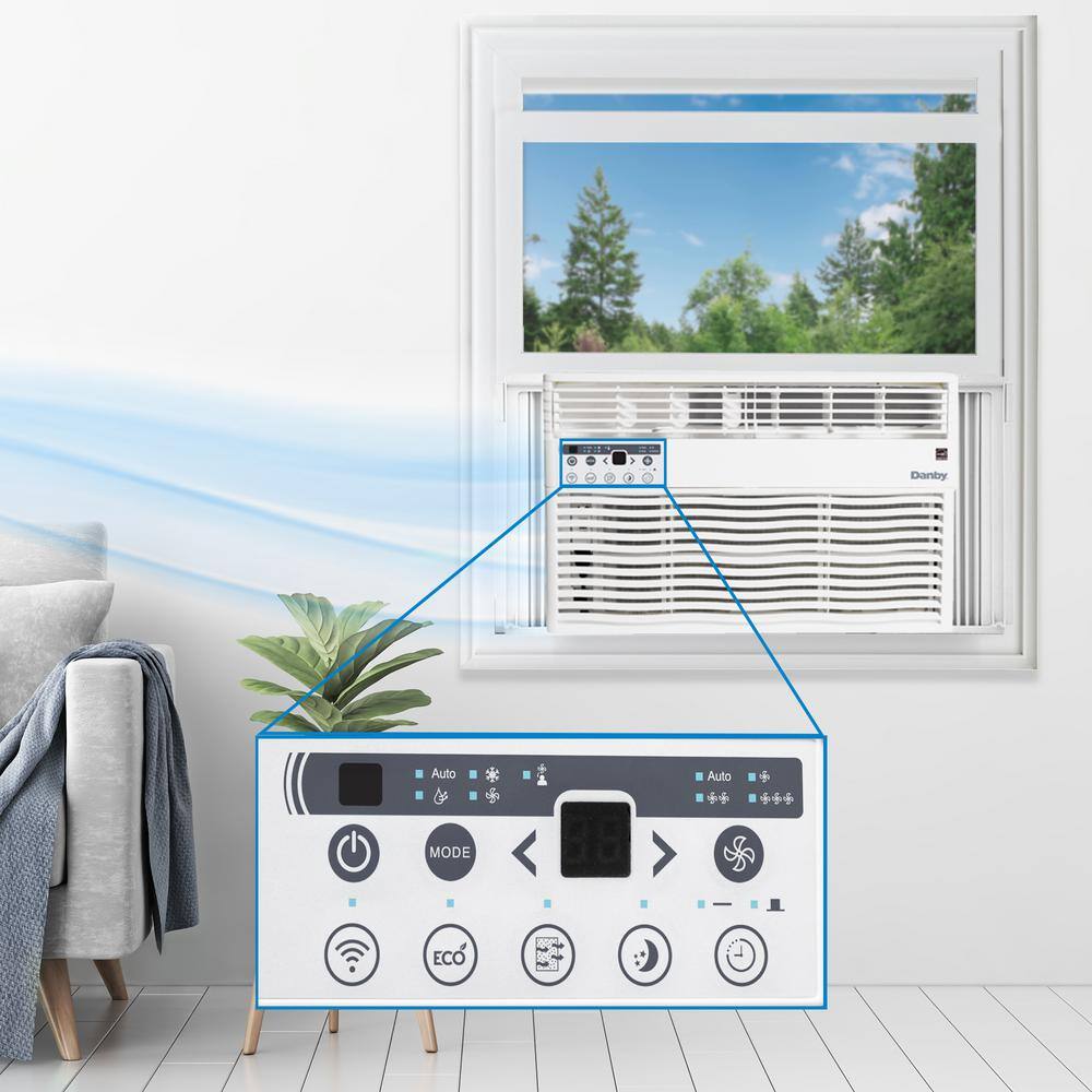 Danby 12000 BTU Window Air Conditioner with Remote DAC120EB8WDB