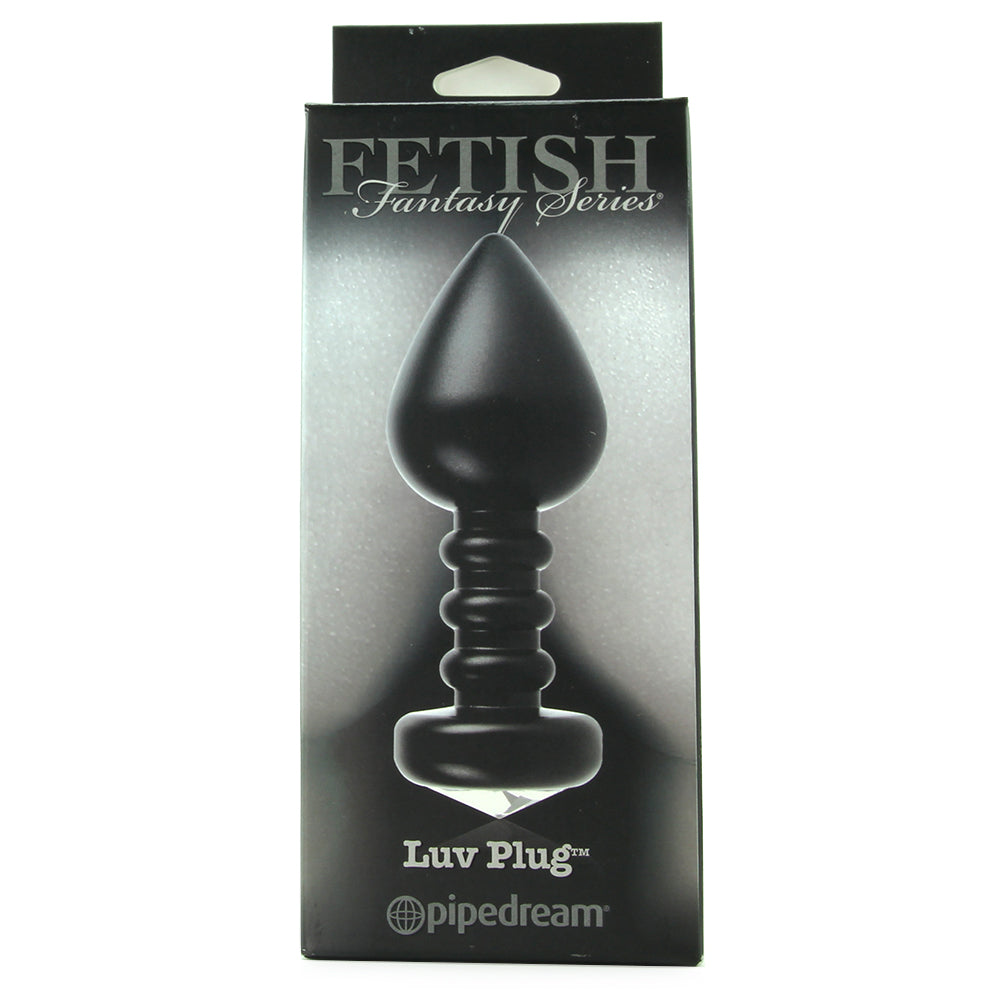 Fetish Fantasy Luv Plug in Black