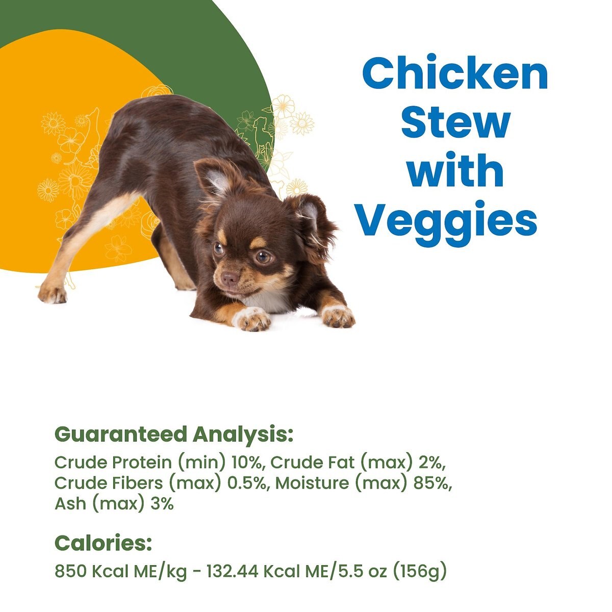 Almo Nature HQS Complete Chicken Stew with Veggies Canned Dog Food