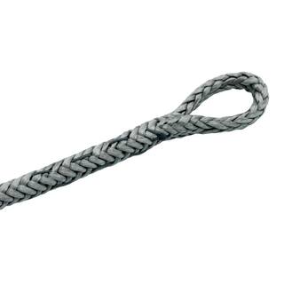 LockJaw 516 in. x 25 ft. Synthetic Winch Line Extension with Integrated Shackle 21-0313025