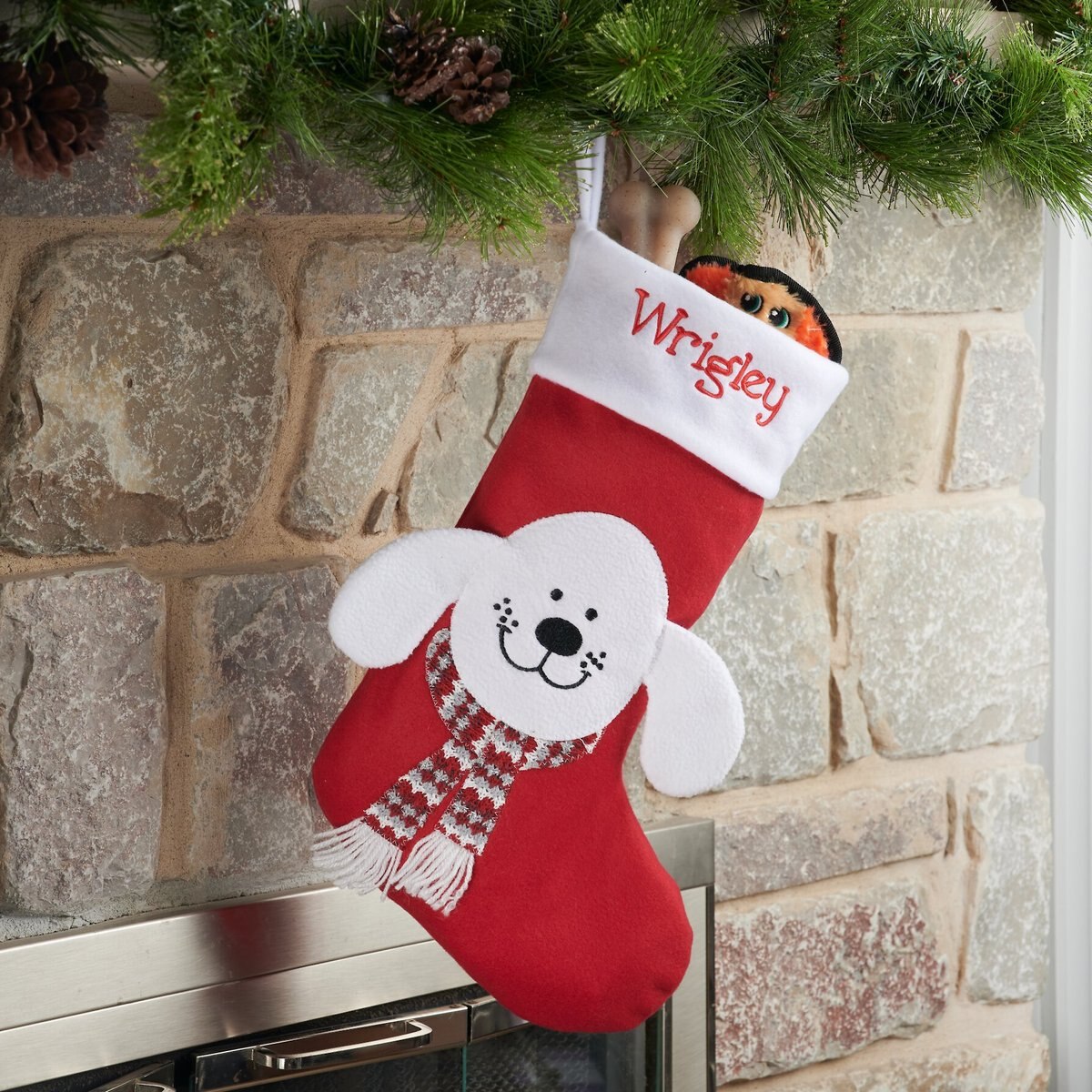 Frisco Holiday Personalized Dog Stocking