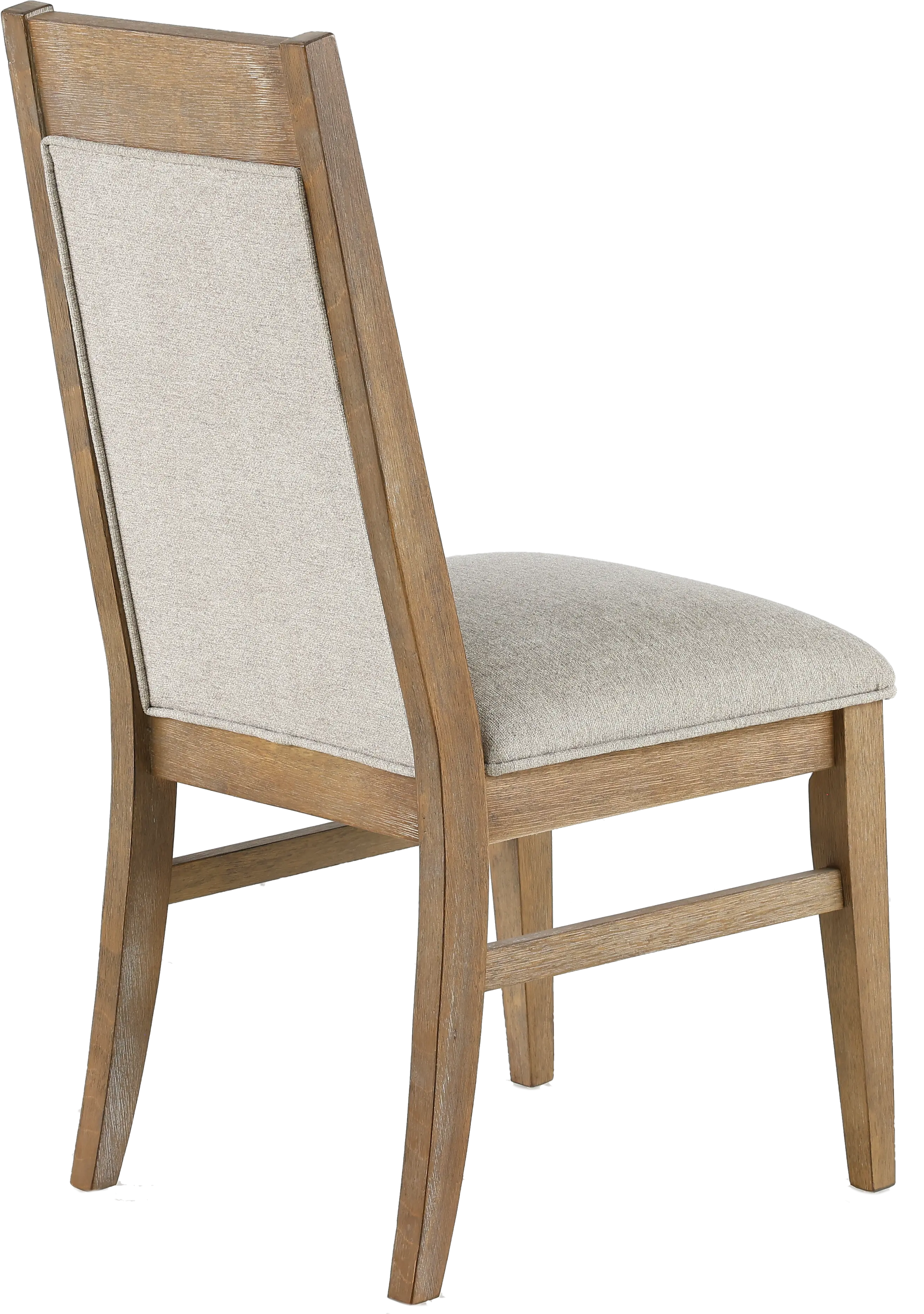 Loft Harbor Weathered Oak Upholstered Dining Chair