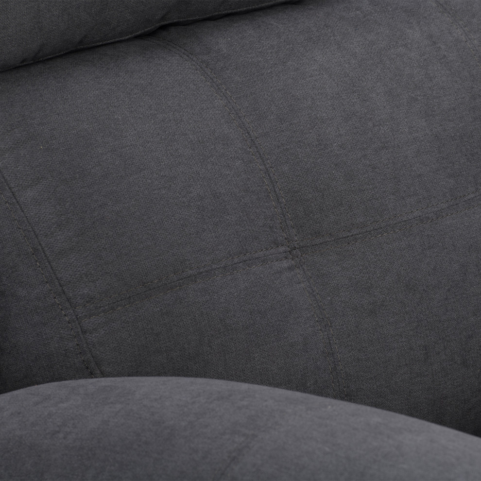 CorLiving Oren Manual Recliner   Contemporary   Recliner Chairs   by CorLiving Distribution LLC  Houzz