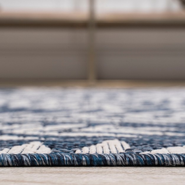 Nevis Palm Frond Indoor outdoor Area Rug Jonathan Y