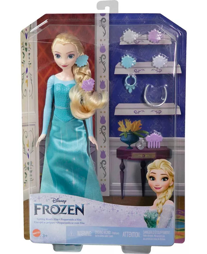 Disney Princess Frozen Getting Ready Elsa Fashion Doll