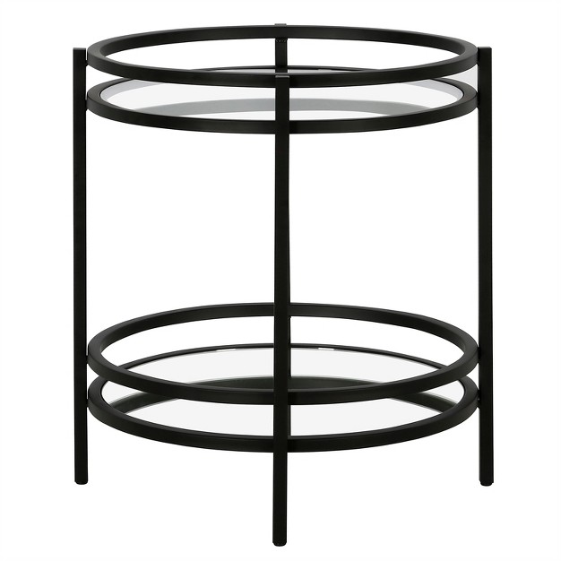 Black Bronze Side Table Henn amp hart