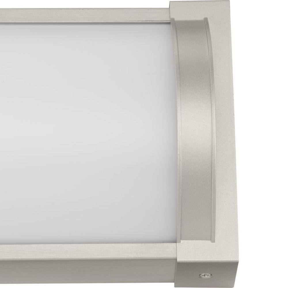 Progress Lighting Barril Collection 24 in. Brushed Nickel Medium Modern Integrated LED Linear Vanity 1-Light with Acrylic Diffuser P300408-009-30