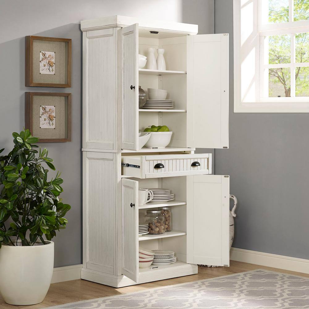 CROSLEY FURNITURE Seaside White Kitchen Pantry CF3103-WH