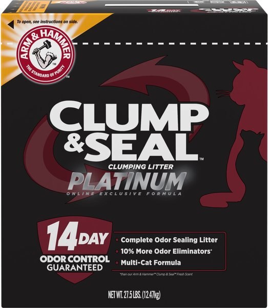 Arm and Hammer Litter Platinum Clump and Seal Cat Litter