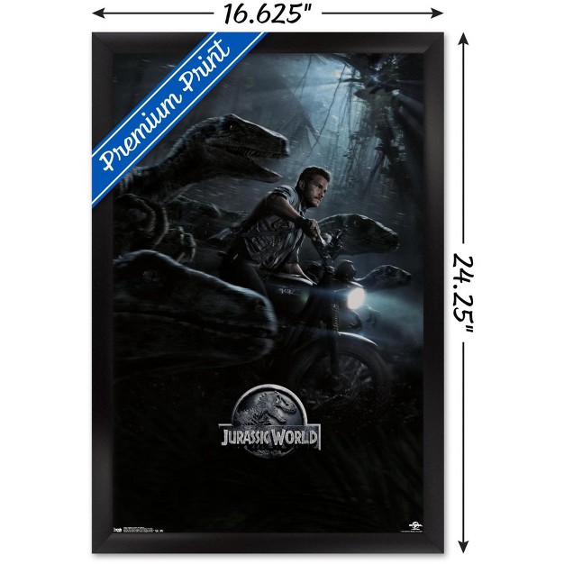 Trends International Jurassic World One Sheet Framed Wall Poster Prints