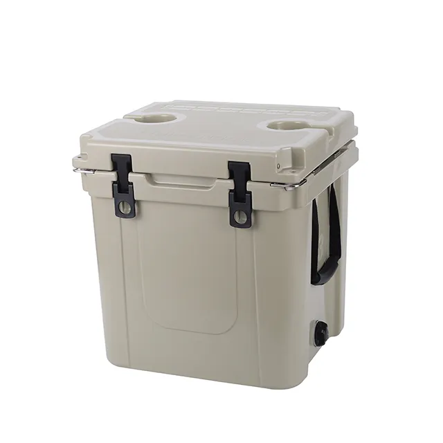 Customized manufacture rotomolded portable outdoor hiking cooler ice box cooler