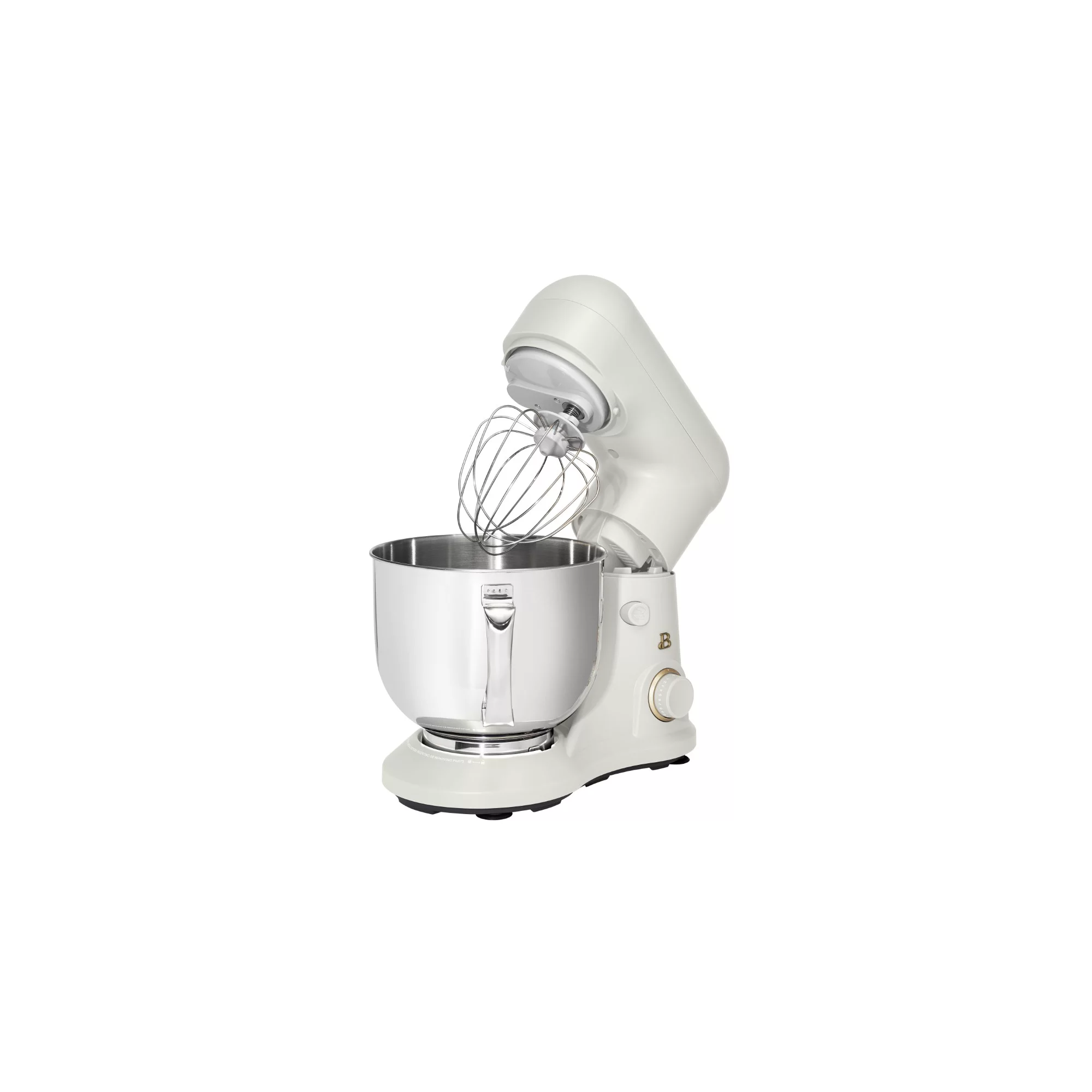 Beautiful 5.3QT Capacity Lightweight and Powerful Tilt-Head Stand Mixer， White Icing by Drew Barrymore