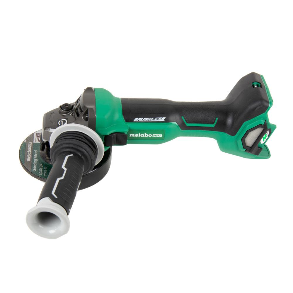 Metabo HPT Multivolt 36V Brushless 4 1/2 Grinder Slide Switch Bare Tool