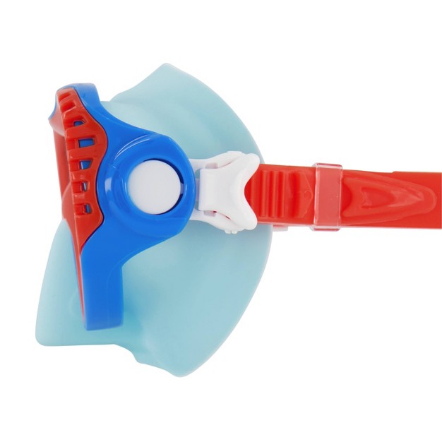 Speedo Junior Wave Watcher Mask Spicy Orange celeste