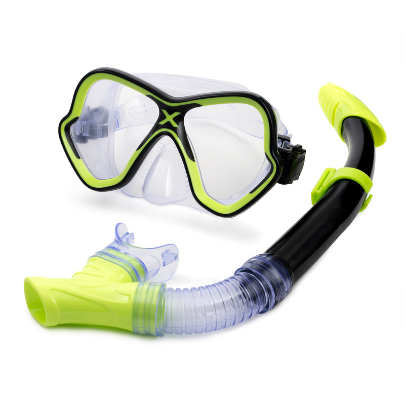 MASK N DRYTP SNORKEL AST