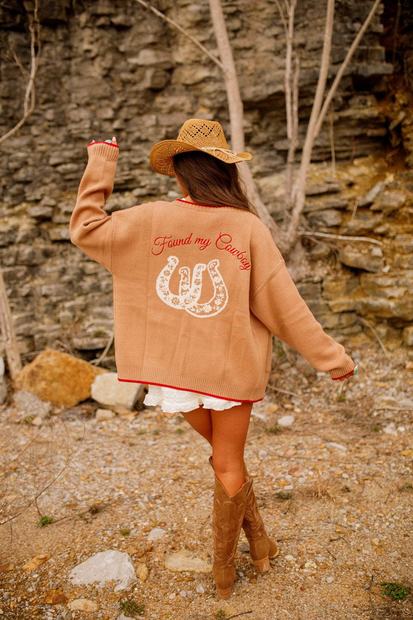 [Pre-Order!] Found My Cowboy Cardigan