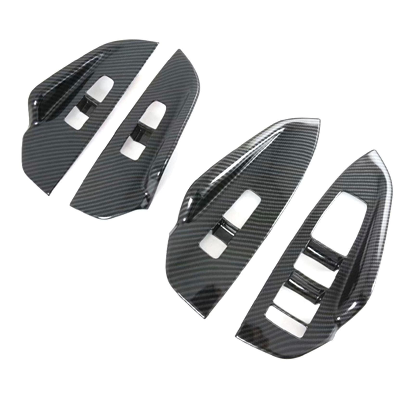 4pcs Interior Window Switch Cover Trim Armest Panel Decoration Styling Frame For K5 2020 2021