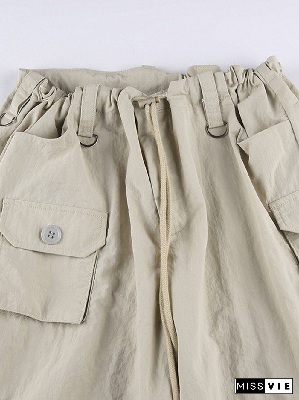 Vintage Cargo Pocket Baggy Pants