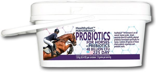 Equa Holistics HealthyGut Performance Probiotics Powder Horse Supplement