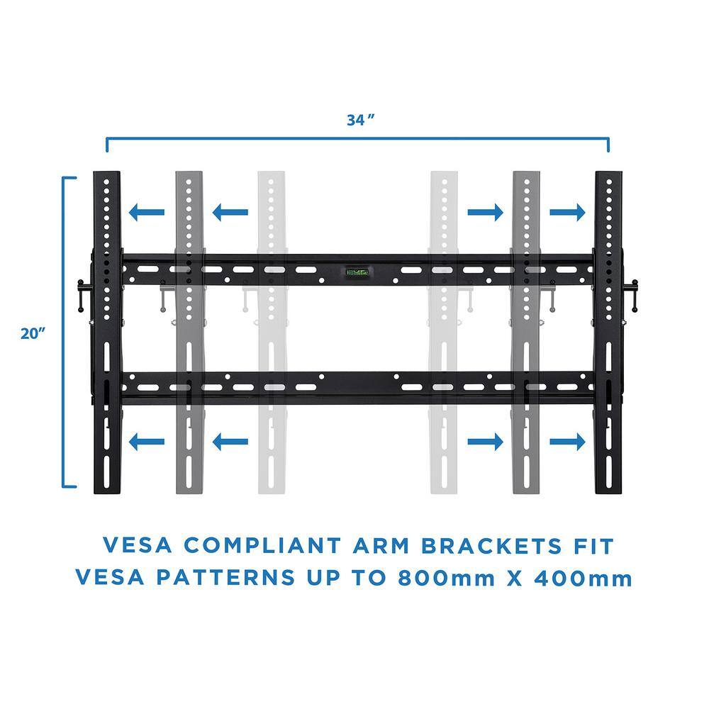 mount-it! Tilting TV Wall Mount for Screens up to 100 in. MI-1121L