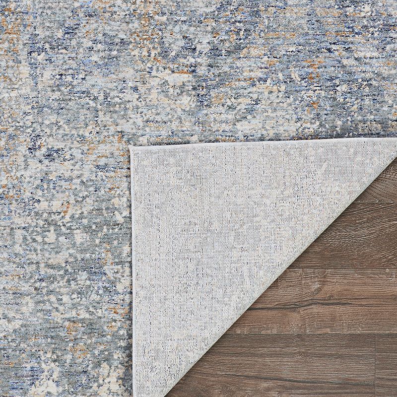 Couristan Couture Bordado Light Gray-Multicolor Area Rug