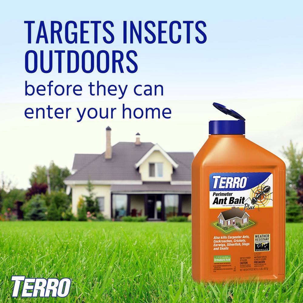 TERRO 2 lb. Home Perimeter Ant Killer Granules T2600