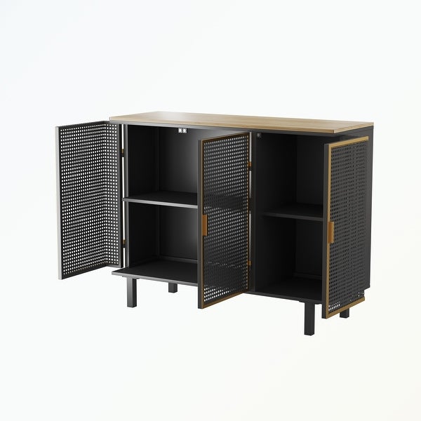 3 Doors Modern Freestanding Sideboard