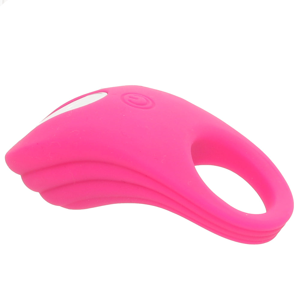 Silicone Remote Pleasure Vibrating Cock Ring