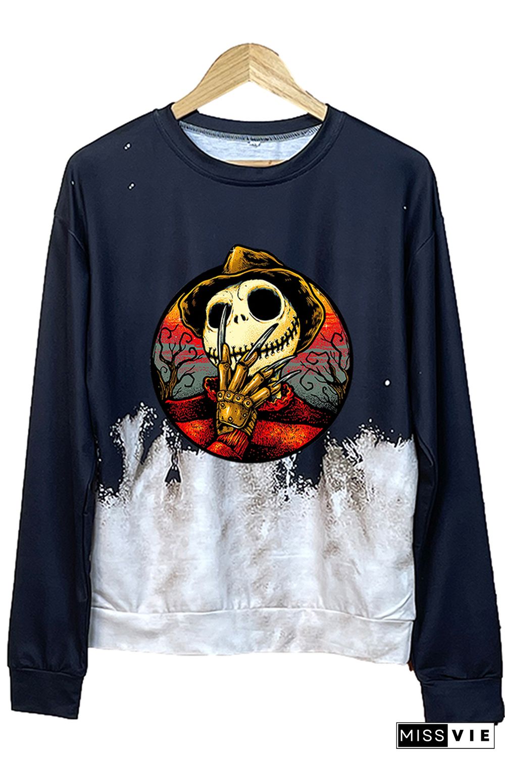 Jack Skellington Freddy Krueger Sweatshirt Women Wholesale