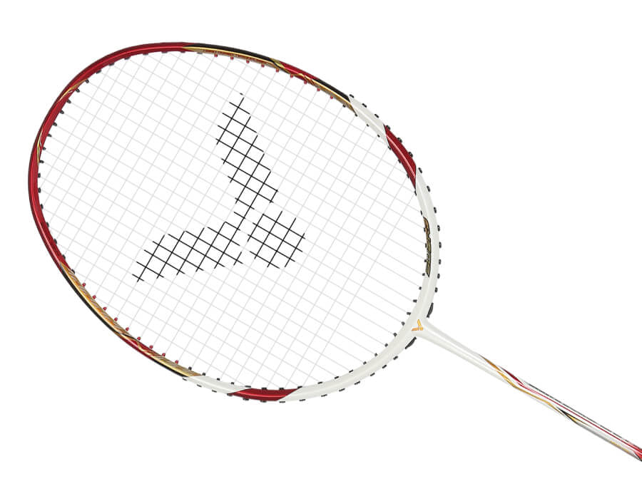 Victor Brave Sword LTD Pro Badminton Racket (Red/Silver) 2024