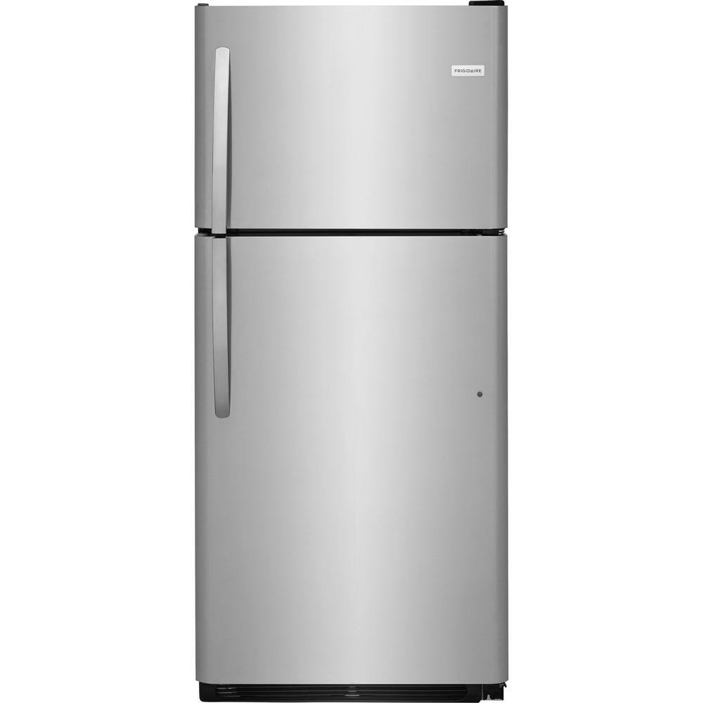 Frigidaire 30 in. 20.4 cu. ft. Top Freezer Refrigerator in Stainless Steel FRTD2021AS