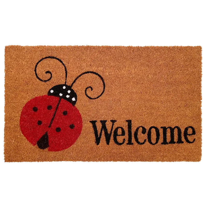 Ladybug Welcome Doormat