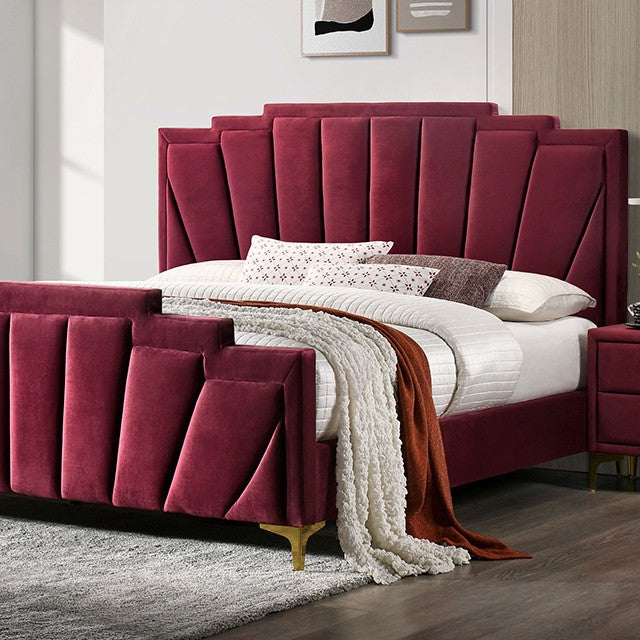 Florizel Red Bed Frame - Cm7411Rd