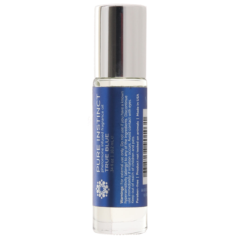 True Blue Pheromone Infused Cologne Oil Roll-On in .34oz