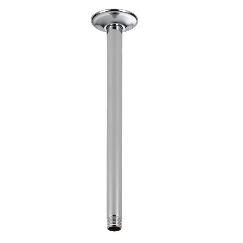 Delta 14 in. Ceiling Mount Shower Arm and Flange in Chrome U4998