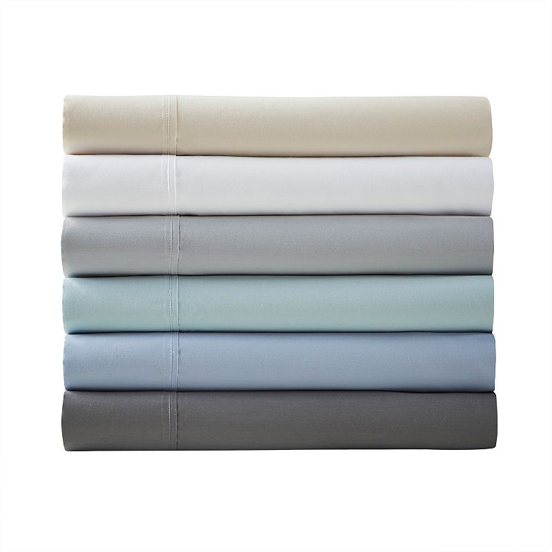 Madison Park 1500 Thread Count Cotton Blend Sateen Weave Sheet Set and Pillowcases