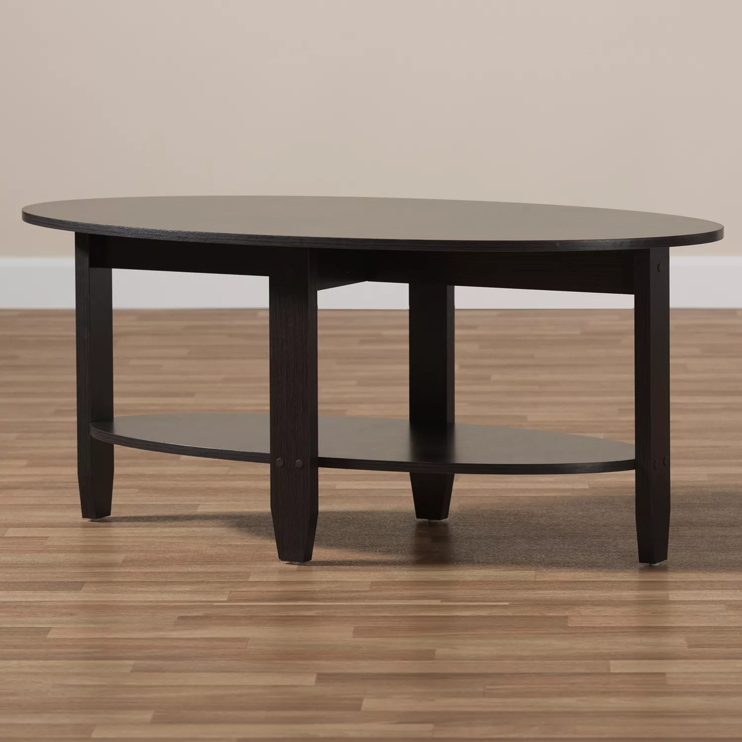 Baxton Studio Ancelina Espresso Coffee Table