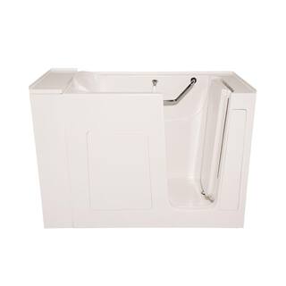 Hydro Systems Studio Lifestyle 4.3 ft. Walk-In Right Drain Soaking Tub in White CWAL5230RTOW