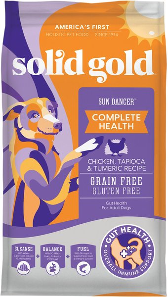 Solid Gold Sun Dancer Grain-Free Chicken and Tapioca Recipe with Quinoa Dry Dog Food