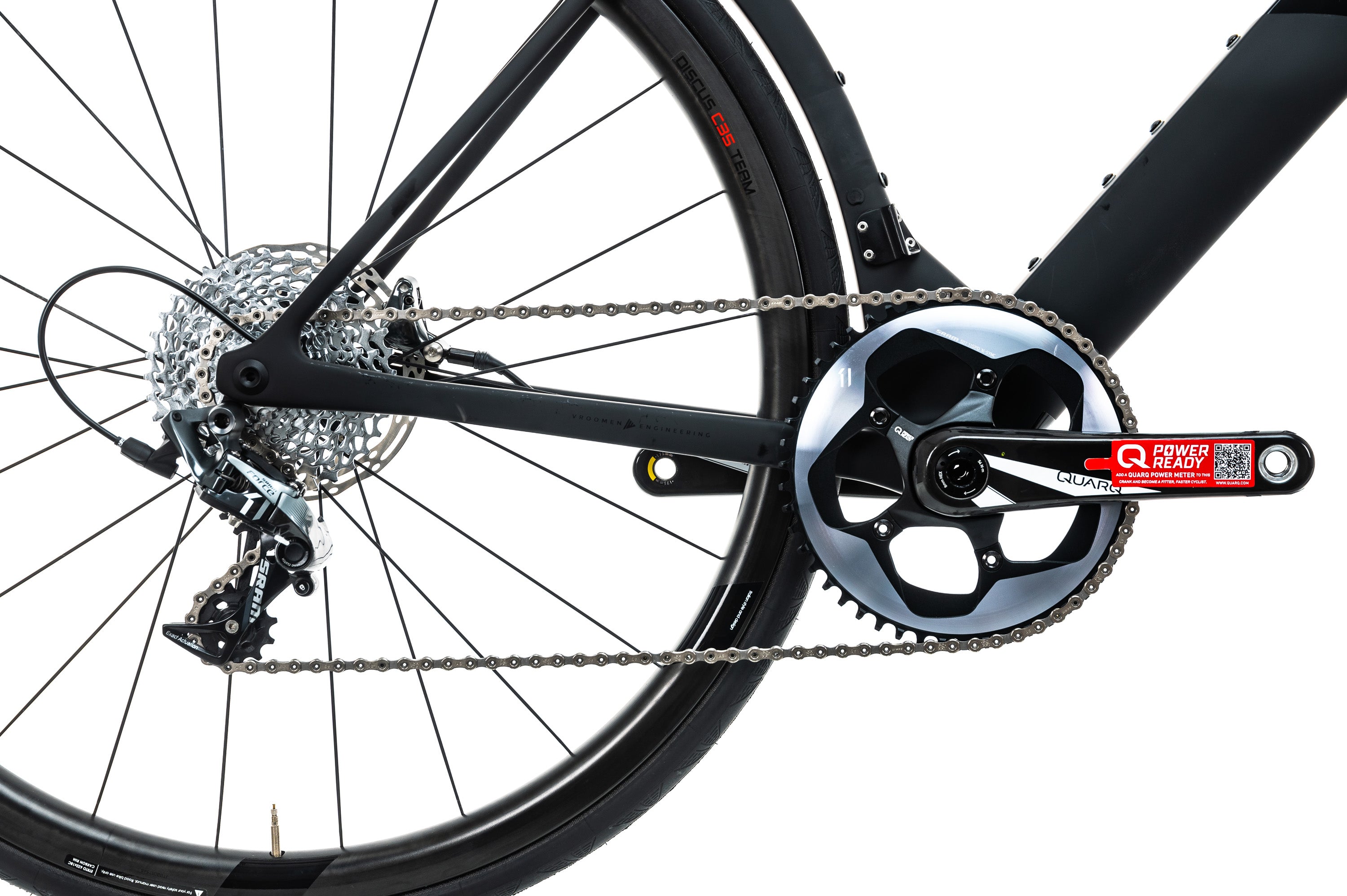 3T Strada Due Team Stealth Force 1 Road Bike - 2020, Large