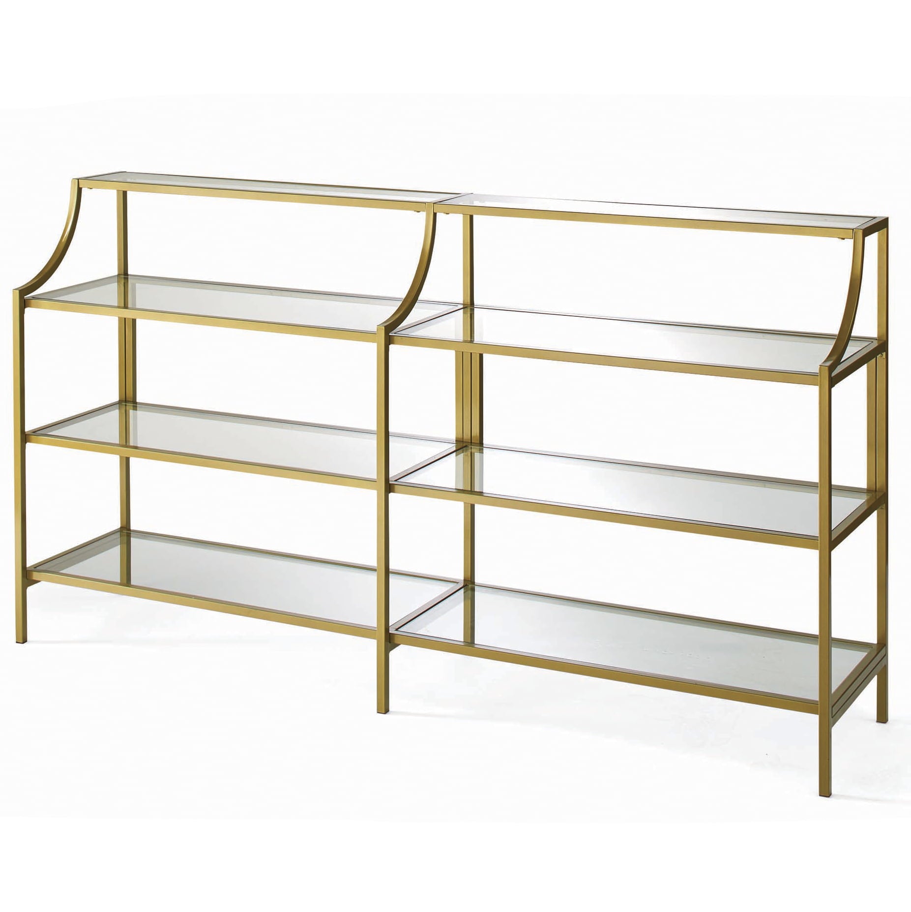 Better Homes & Gardens Nola Console Table, Gold Finish