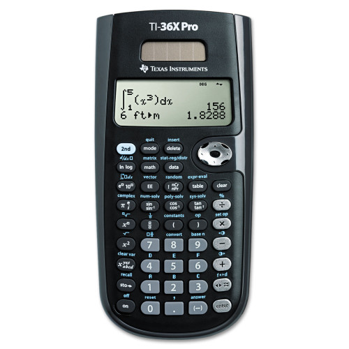 Texas Instruments TI-36X Pro Scientific Calculator， 16-Digit LCD