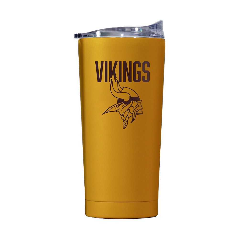 Minnesota Vikings 20oz. Fashion Color Powdercoat Tumbler